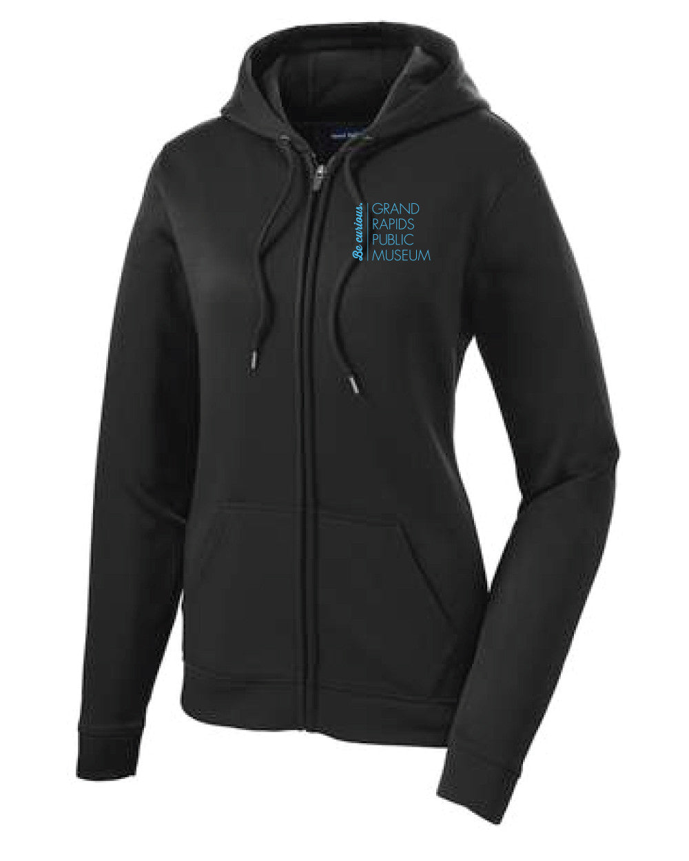 Museum Staff Sport Wick Full Zip Jacket Mens Womens