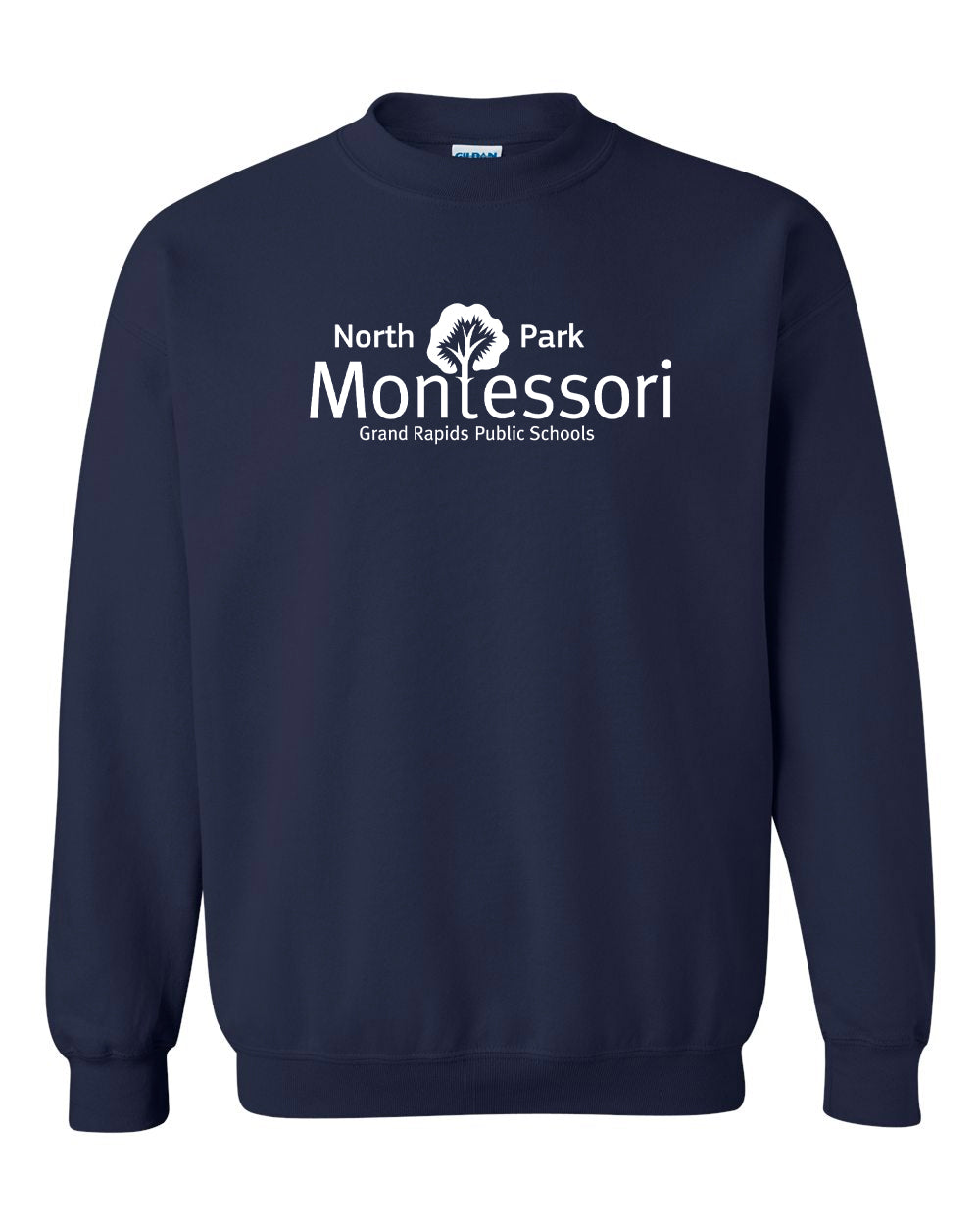 North Park Montessori Heavy Blend™ YOUTH Crewneck Sweatshirt