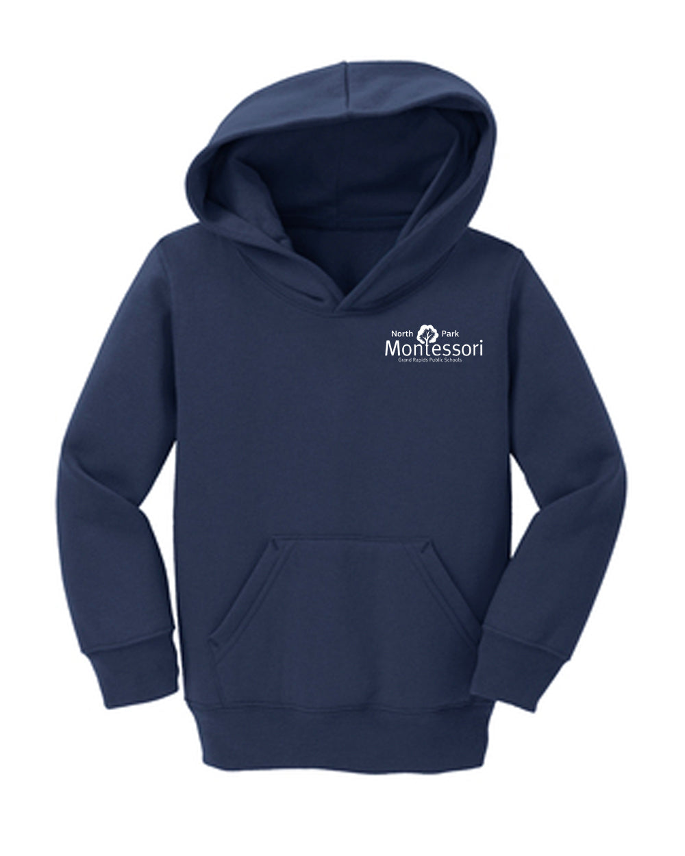 North Park Montessori Toddler Core Fleece Hooded Sweatshirt