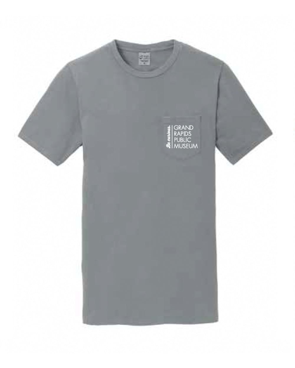 Museum Staff Pigment-Dyed Pocket Tee