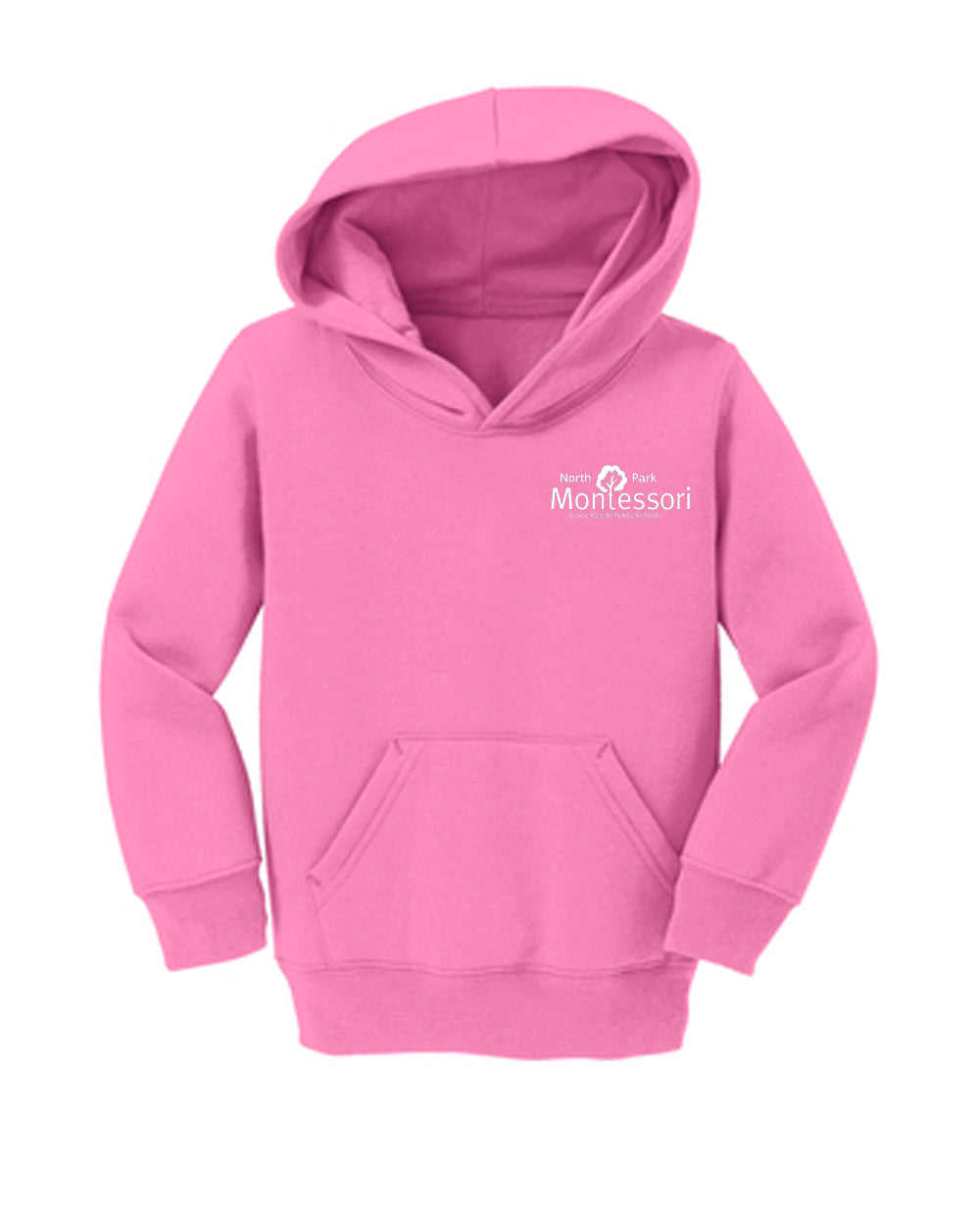 North Park Montessori Toddler Core Fleece Hooded Sweatshirt