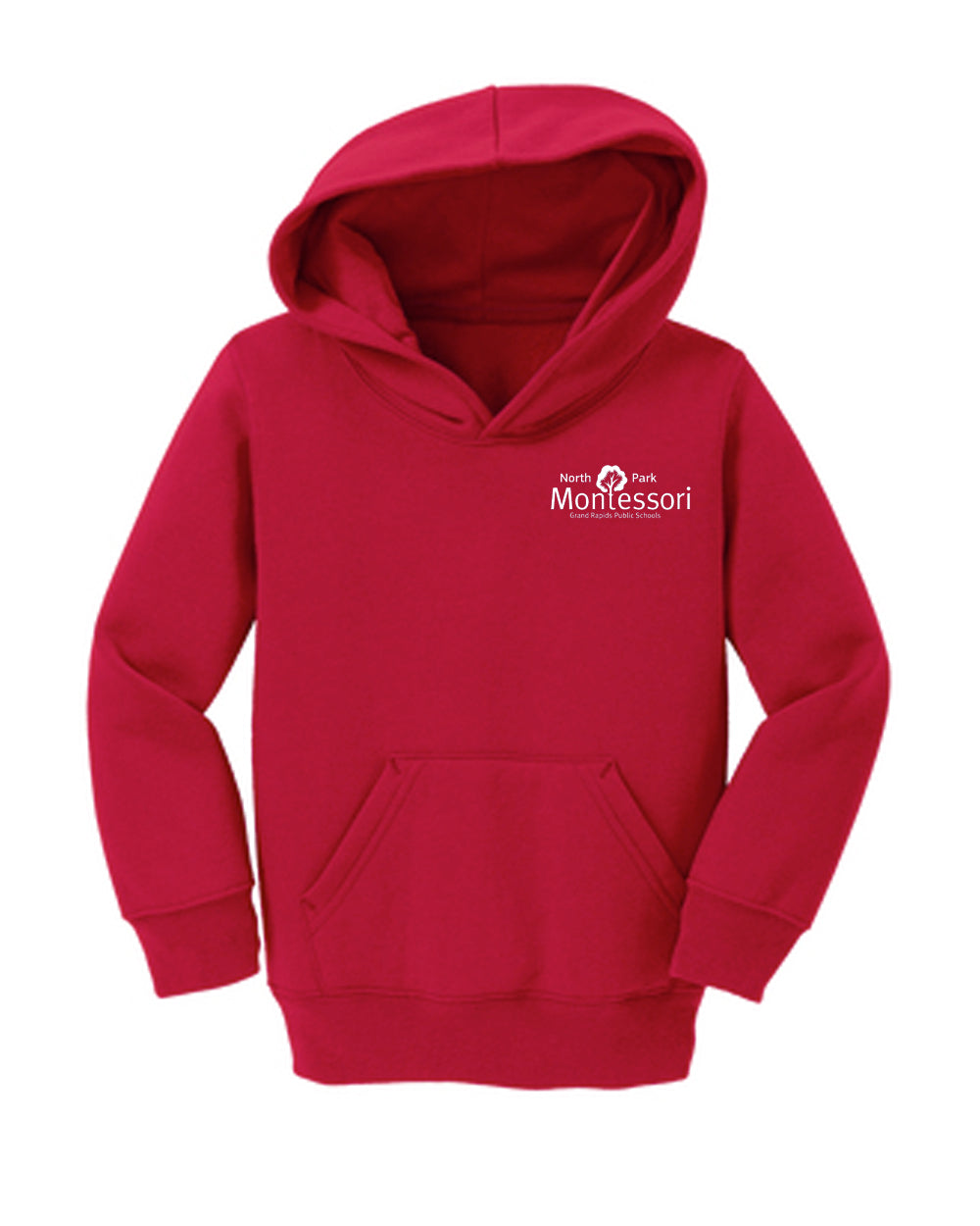 North Park Montessori Toddler Core Fleece Hooded Sweatshirt